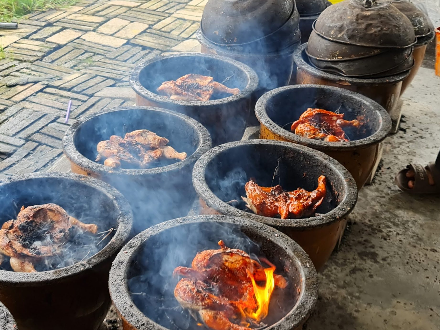nasi ayam bakar pasu