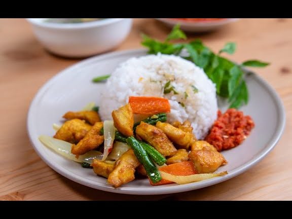 nasi ayam penyet ayam kunyit daging kunyit 1 nasi ayam penyet ayam kunyit daging kunyit