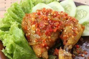 Timbok Ayam Penyet